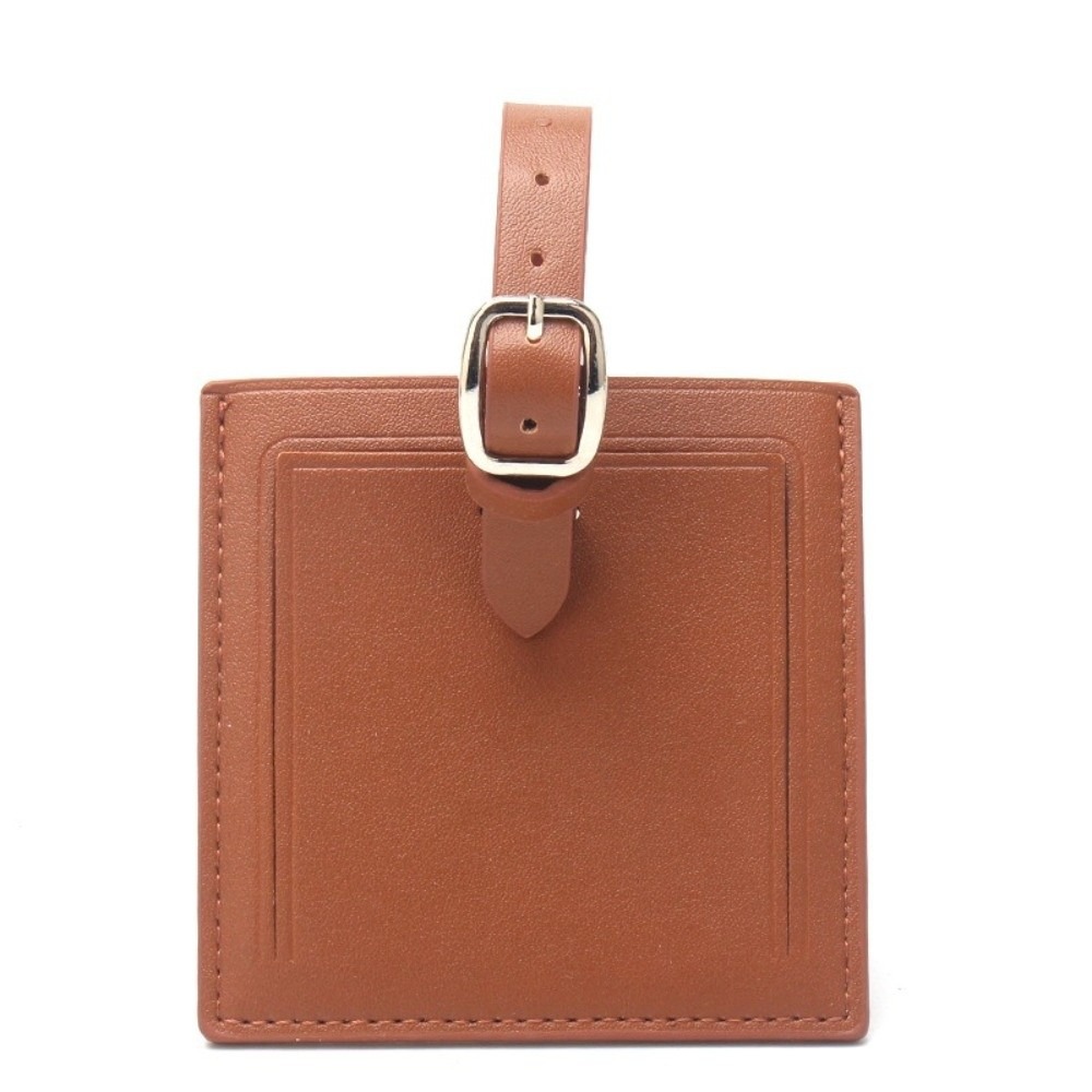 Women Accessories Name - Etiquetas de Cuero Cuadradas para Equipaje