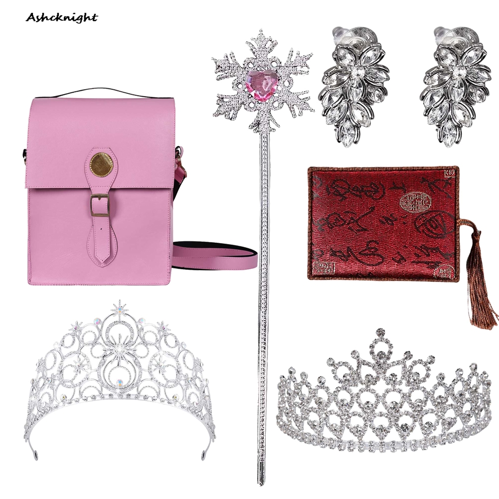 Women Accessories Earrings - Glinda-varita mágica para Cosplay, accesorios de
