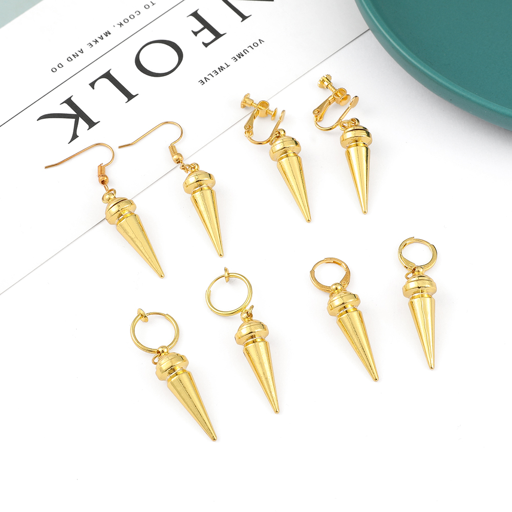 Women Accessories Earrings - Pendientes Minimalistas de Anime en Color