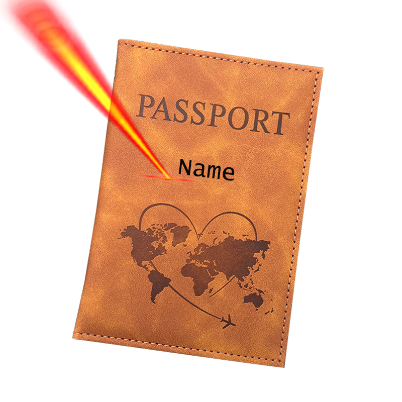 Women Accessories Name - Porta pasaporte con nombre personalizado, billetera
