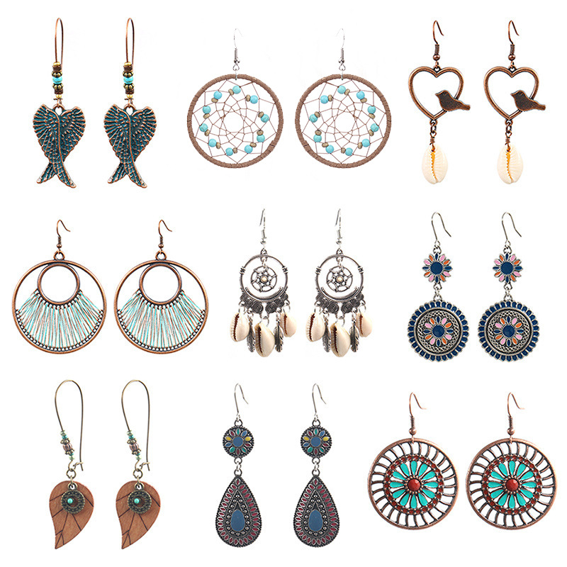 Women Accessories In Amazon - Pendientes populares transfronterizos de Amazon, conjunto
