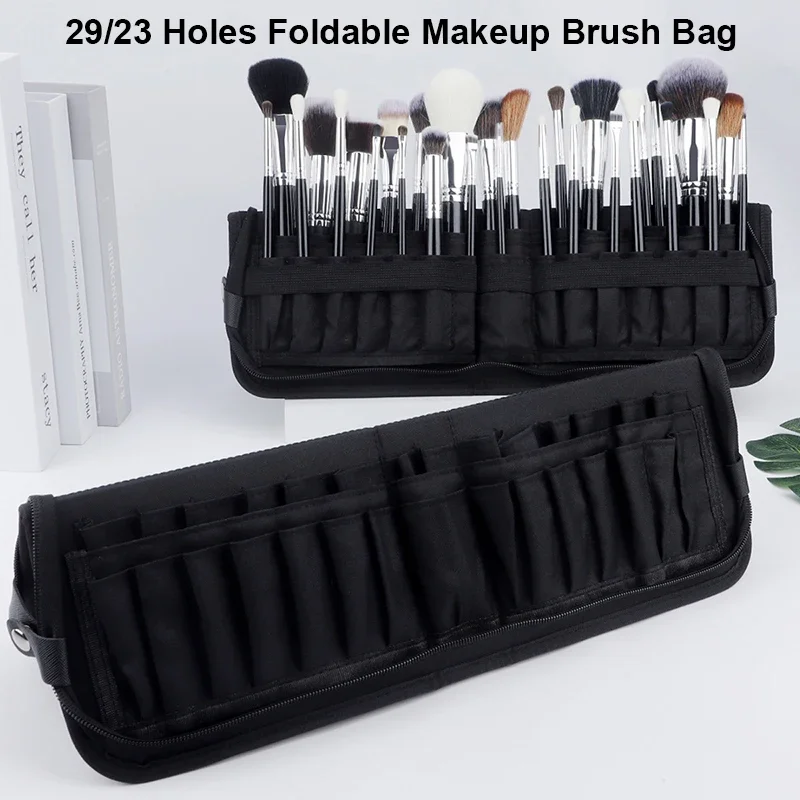Women Accessories Organizer - Bolsa plegable para brochas de maquillaje