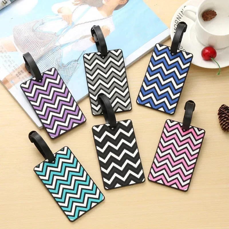 Women Accessories Name - Etiquetas de equipaje geométricas para mujeres
