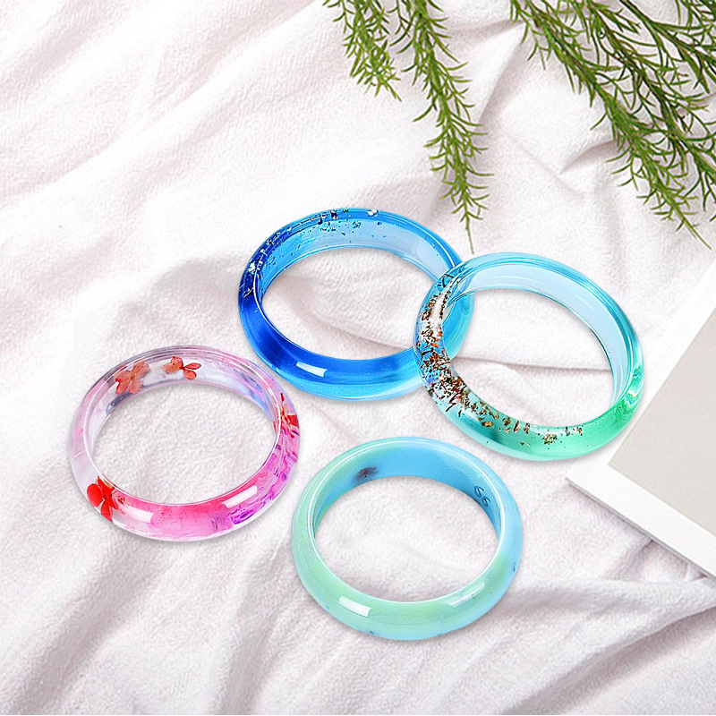 Molde de Silicona de 3 Piezas  - Resin Bangle Bracelet reseña y precio