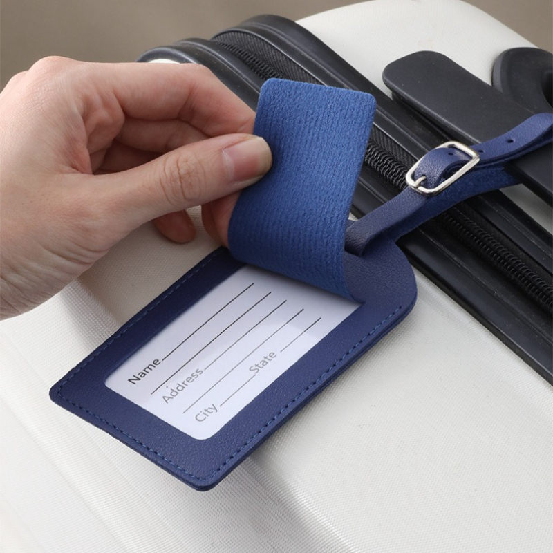 Etiquetas de equipaje de cuero - Women Accessories Name reseña y precio