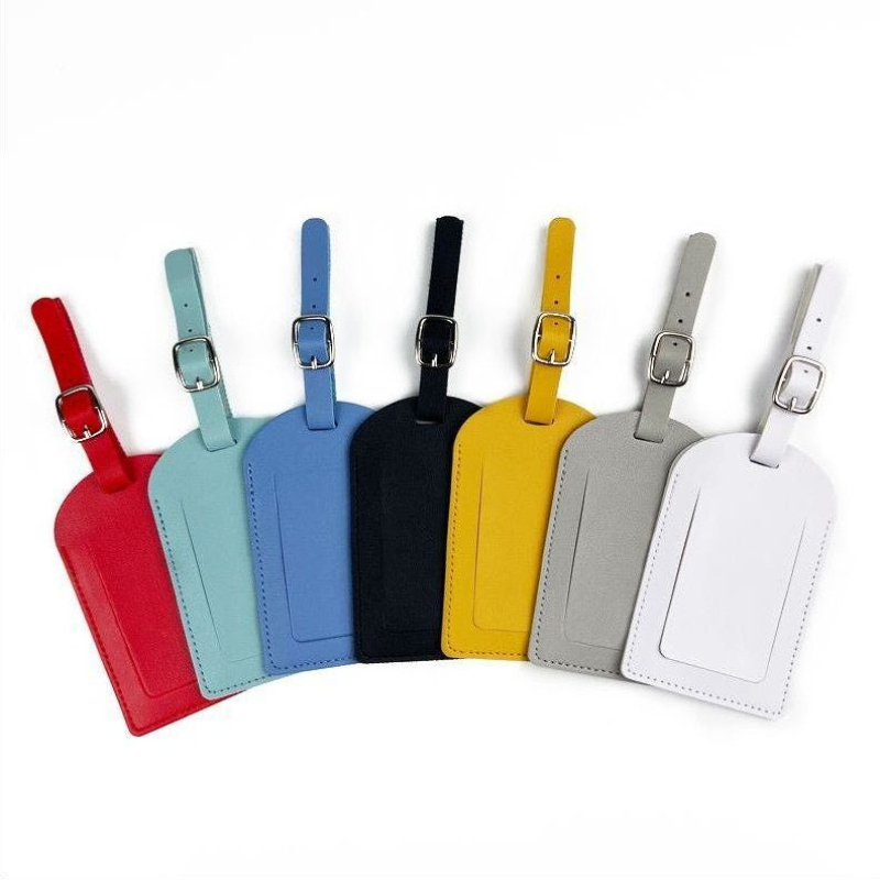 Etiquetas de equipaje de cuero - Women Accessories Name reseña y precio
