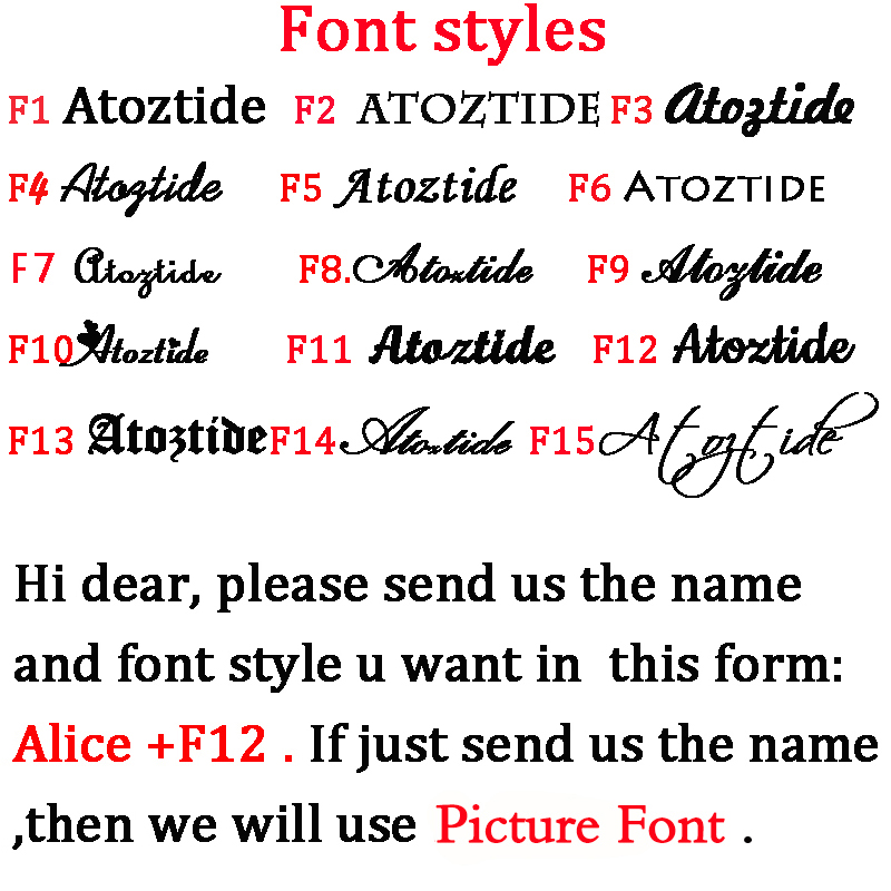 Atoztide horquilla personaliza - Women Accessories Name reseña y precio