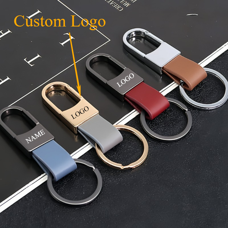 Llaveros de cuero de moda logo - Women Accessories Logo reseña y precio