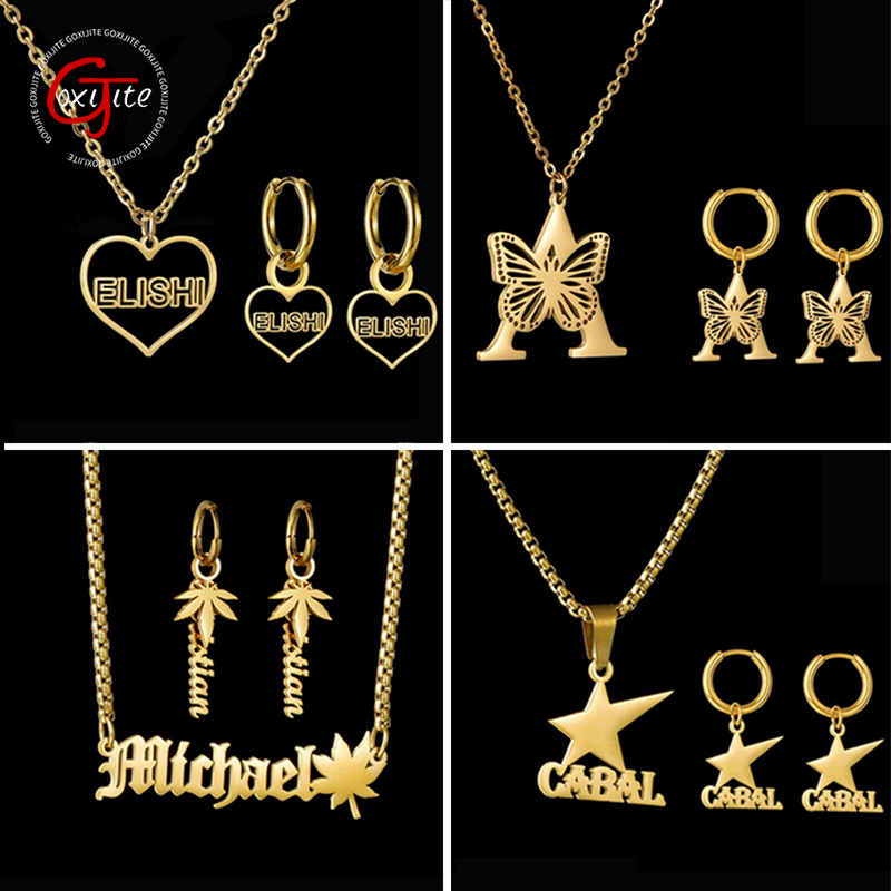 Goxijite-pendientes con nombre - Women Accessories Name reseña y precio