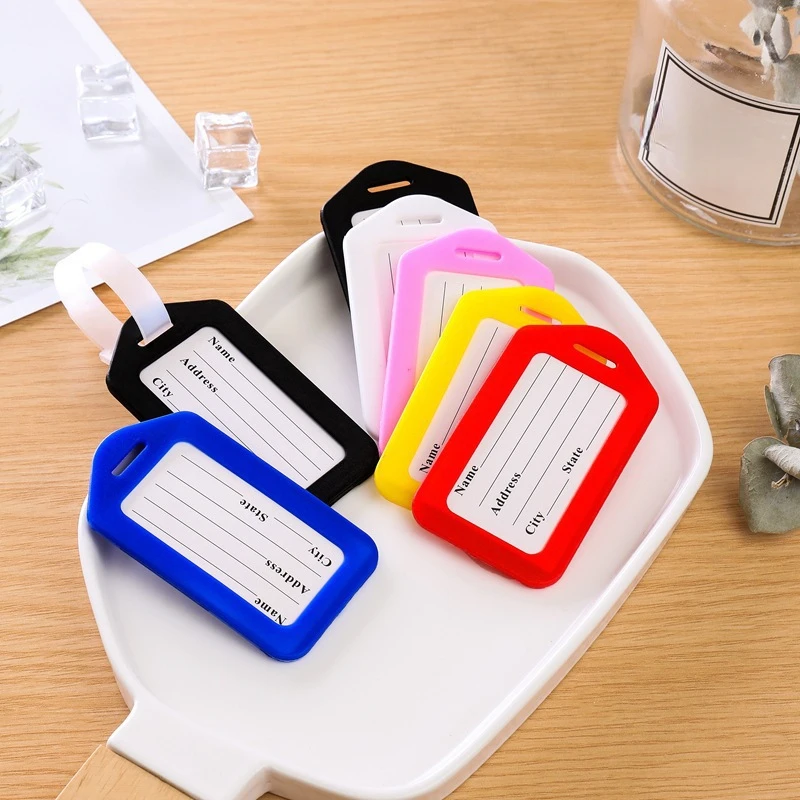 5 uds etiqueta de equipaje env - Women Accessories Name reseña y precio