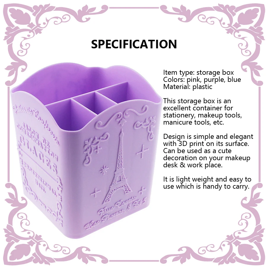 Soporte para brochas de uñas c - Women Accessories Organizer reseña y precio