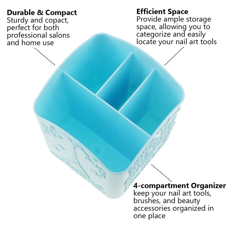 Soporte para brochas de uñas c - Women Accessories Organizer reseña y precio