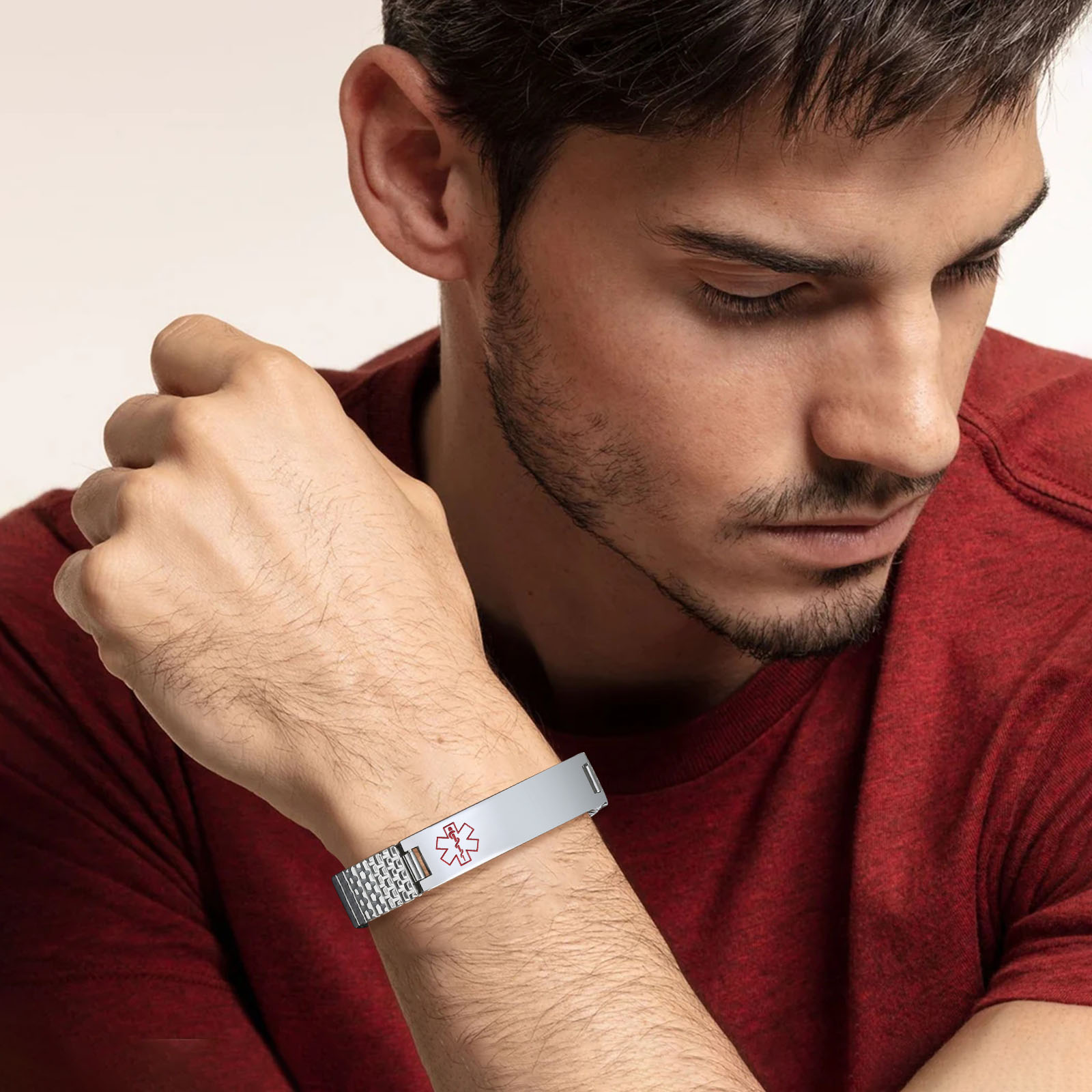 Vnox-pulsera elástica ajustabl - Resin Bangle Bracelet reseña y precio