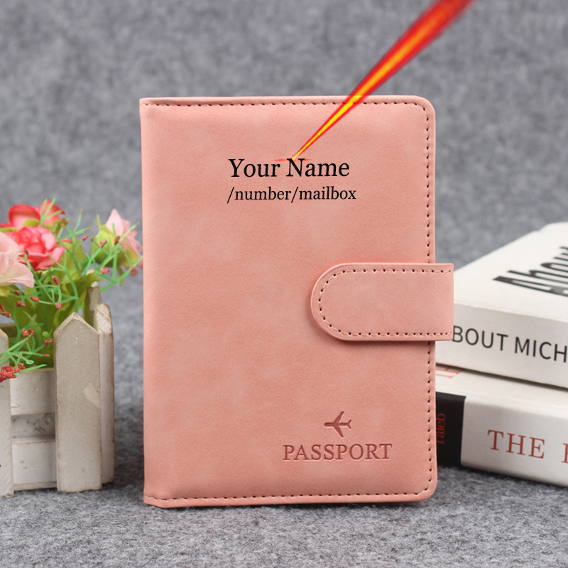 Funda para pasaporte con botón - Women Accessories Name reseña y precio