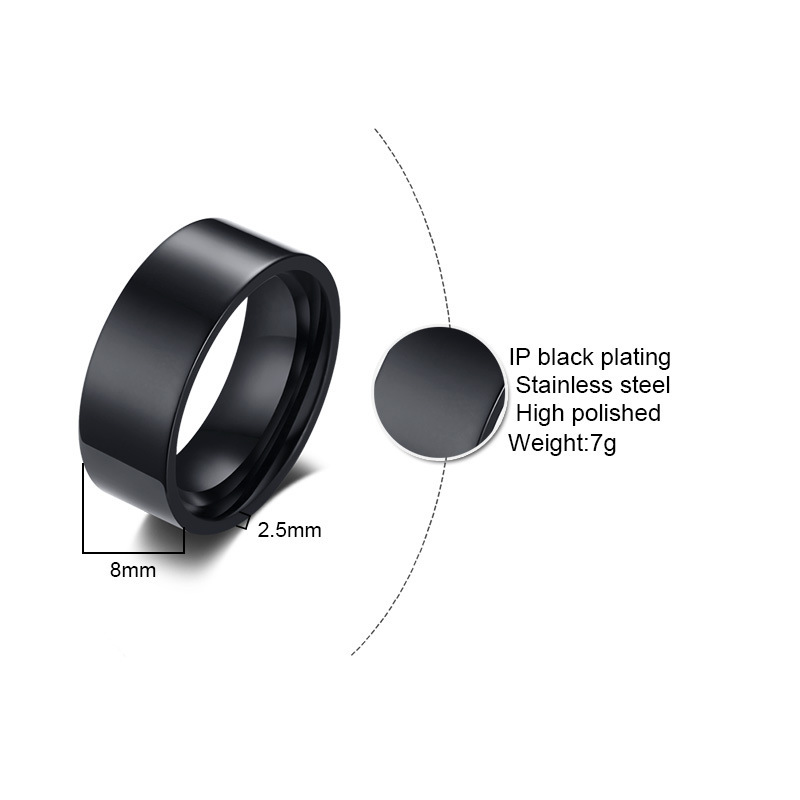 Anillo personalizado de acero  - Women Accessories Logo reseña y precio
