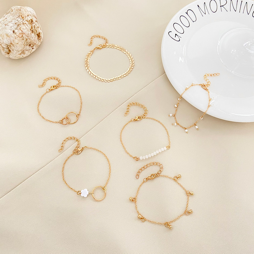 Conjunto de 6 pulseras geométr - Resin Bangle Bracelet reseña y precio