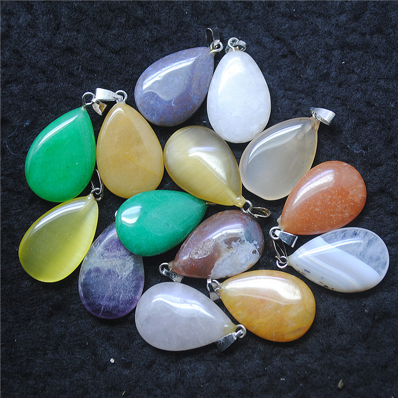 10 Uds. De colgantes de piedra - Women'S Accessories Nz reseña y precio