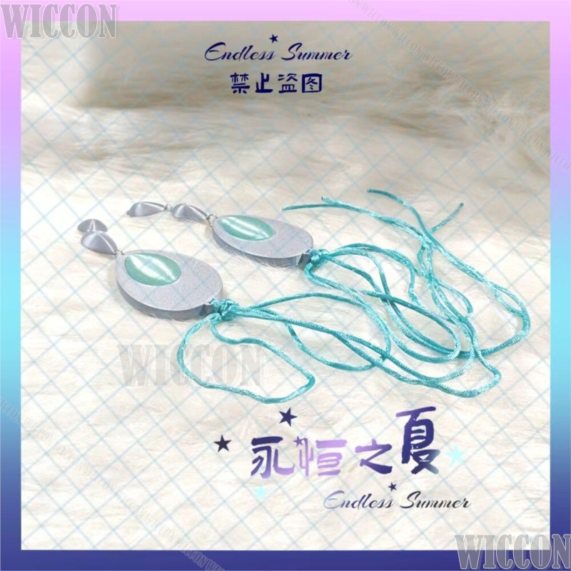 Disfraz de Cosplay Zibai, Acce - Women Accessories Earrings reseña y precio